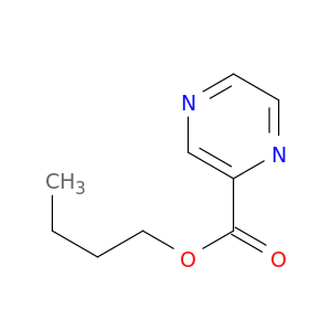 Pyrazinecarboxylic acid, butyl ester
