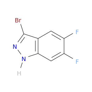 3-溴-5,6-二氟-1H-吲唑