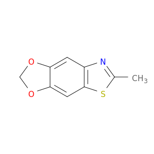 6-甲基-1,3-二氧化苯并[4,5-F]苯并噻唑