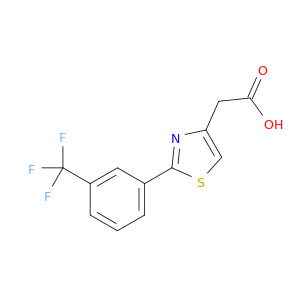 2-{2-[3-（三氟甲基）苯基]-1,3-噻唑-4-基}乙酸