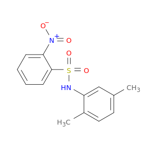 Benzenesulfonamide, N-(2,5-dimethylphenyl)-2-nitro-