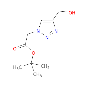 1H-1,2,3-三唑-1-乙酸,4-(羟甲基)-,1,1-二甲基乙酯