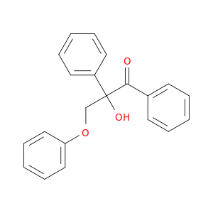 1-Propanone, 2-hydroxy-3-phenoxy-1,2-diphenyl-