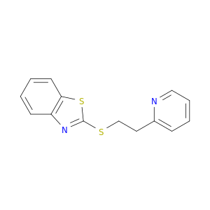 2-{[2-(pyridin-2-yl)ethyl]sulfanyl}-1,3-benzothiazole
