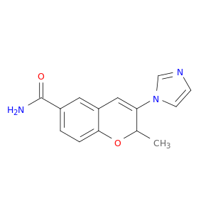 2H-1-Benzopyran-6-carboxamide, 3-(1H-imidazol-1-yl)-2-methyl-