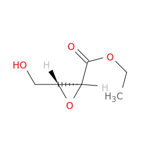Oxiranecarboxylic acid, 3-(hydroxymethyl)-, ethyl ester, (2S-trans)- (9CI)
