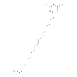 2,4-二氯-6-(十八烷基氧氧基)-1,3,5-三嗪