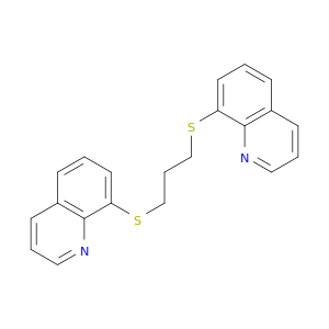 Quinoline, 8,8'-[1,3-propanediylbis(thio)]bis-