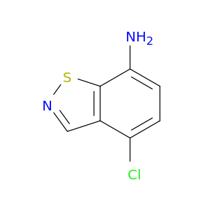1,2-Benzisothiazol-7-amine, 4-chloro-