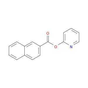 2-Naphthalenecarboxylic acid, 2-pyridinyl ester