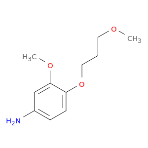 3-methoxy-4-(3-methoxypropoxy)aniline
