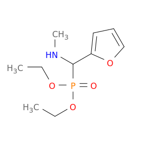 Phosphonic acid, [2-furanyl(methylamino)methyl]-, diethyl ester