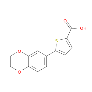 5-(2,3-二氢-1,4-苯并二氧杂环己烷-6-基)噻吩-2-羧酸