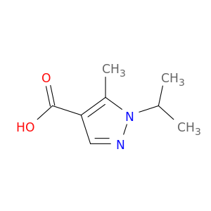 5-Methyl-1-(propan-2-yl)-1H-pyrazole-4-carboxylic Acid