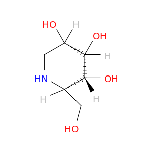 3,4,5-Piperidinetriol, 2-(hydroxymethyl)-, (2R,3R,4S,5S)-