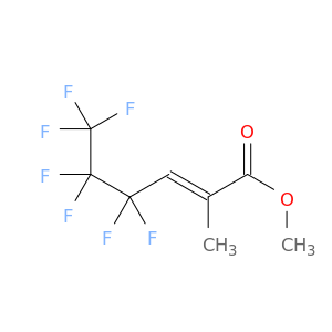 2-Hexenoic acid, 4,4,5,5,6,6,6-heptafluoro-2-methyl-, methyl ester, (E)-