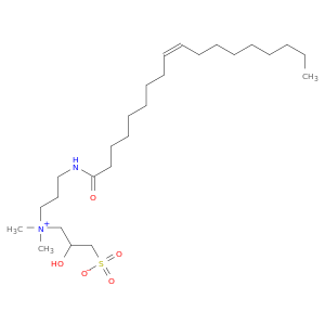 1-丙酰氨酸,2-羟基-N,N-二甲基-N-[3-[[(9Z)-1-氧代-9-十八烷基-1-基]氨基]丙基]-3-磺基,内盐