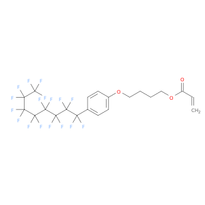 2-Propenoic acid, 4-[4-(heptadecafluorooctyl)phenoxy]butyl ester