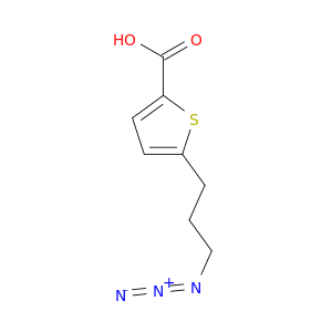 2-Thiophenecarboxylic acid, 5-(3-azidopropyl)-