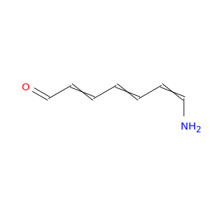 2,4,6-Heptatrienal, 7-amino-