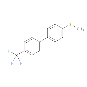 1,1'-Biphenyl, 4-(methylthio)-4'-(trifluoromethyl)-