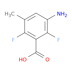 3-amino-2,6-difluoro-5-methylbenzoic acid