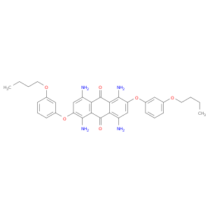 9,10-Anthracenedione, 1,4,5,8-tetraamino-2,6-bis(3-butoxyphenoxy)-
