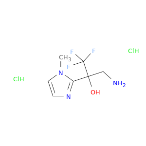 3-Amino-1,1,1-trifluoro-2-(1-methyl-1H-imidazol-2-yl)propan-2-ol Dihydrochloride