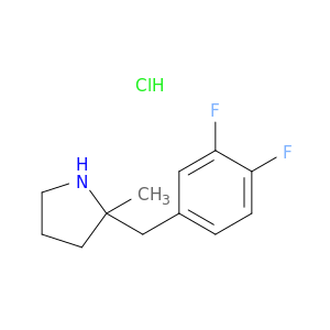 2-[(3,4-Difluorophenyl)methyl]-2-methylpyrrolidine Hydrochloride