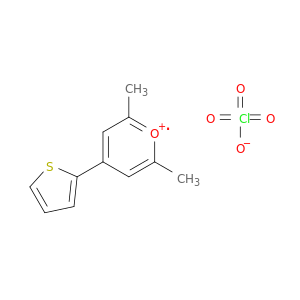 Pyrylium, 2,6-dimethyl-4-(2-thienyl)-, perchlorate
