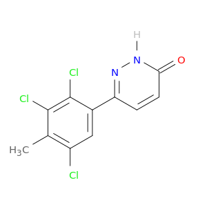 3(2H)-Pyridazinone, 6-(2,3,5-trichloro-4-methylphenyl)-