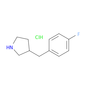 3-(4-Fluorobenzyl)pyrrolidine hydrochloride