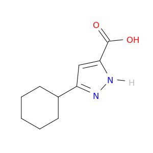 3-Cyclohexyl-1H-pyrazole-5-carboxylic Acid