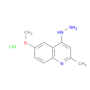 4-Hydrazinyl-6-methoxy-2-methylquinoline hydrochloride