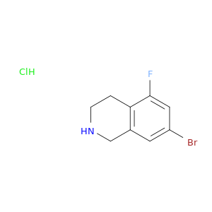 7-溴-5-氟-1,2,3,4-四氢异喹啉盐酸盐