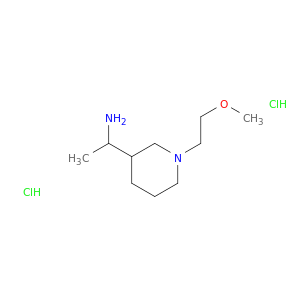 1-[1-(2-methoxyethyl)piperidin-3-yl]ethan-1-amine dihydrochloride