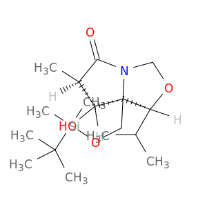 (3R,4S,5S,6S)-1-Aza-5-(t-butyldimethylsilyloxymethyl)-4-hydroxy-6-isopropyl-3-methyl-7-oxabicyclo[3.3.0]-octan-2-one