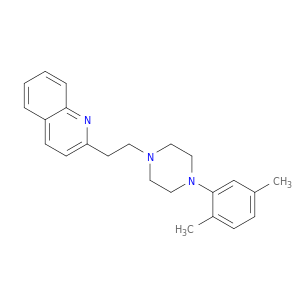2-(2-(4-(2,5-DIMETHYLPHENYL)-(PIPERAZIN-1-YL))ETHYL)QUINOLINE