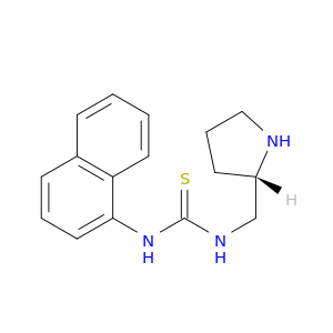 Thiourea, N-1-naphthalenyl-N'-[(2S)-2-pyrrolidinylmethyl]-