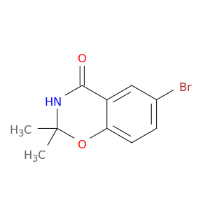 6-bromo-2,2-dimethyl-3,4-dihydro-2H-1,3-benzoxazin-4-one