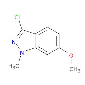 3-Chloro-6-methoxy-1-methyl-1H-indazole