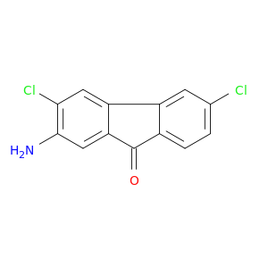 2-amino-3,6-dichloro-9h-fluoren-9-one
