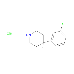 哌啶,4-(3-氯苯基)-4-氟-,盐酸盐(1：1)