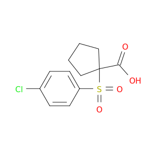 1-(4-Chloro-benzenesulfonyl)-cyclopentane-carboxylic Acid