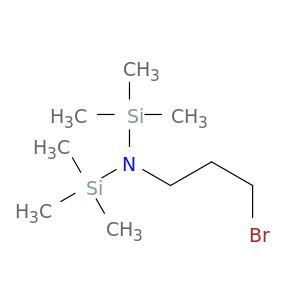 N-(3-溴丙基)-1,1,1-三甲基-N-(三甲基甲硅烷基)硅烷基胺