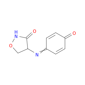 3-Isoxazolidinone, 4-[(4-oxo-2,5-cyclohexadien-1-ylidene)amino]-
