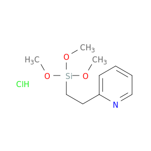 Pyridine, 2-[2-(trimethoxysilyl)ethyl]-, hydrochloride