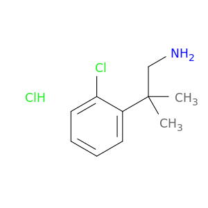苯乙胺,2-氯-β,β-二甲基-,盐酸盐(1：1)