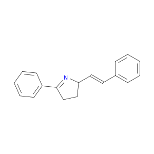 2H-Pyrrole, 3,4-dihydro-5-phenyl-2-[(1E)-2-phenylethenyl]-