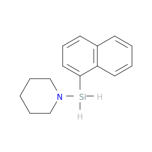 Piperidine, 1-(1-naphthalenylsilyl)-